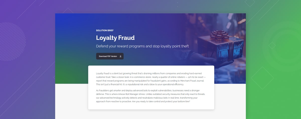 Loyalty Fraud