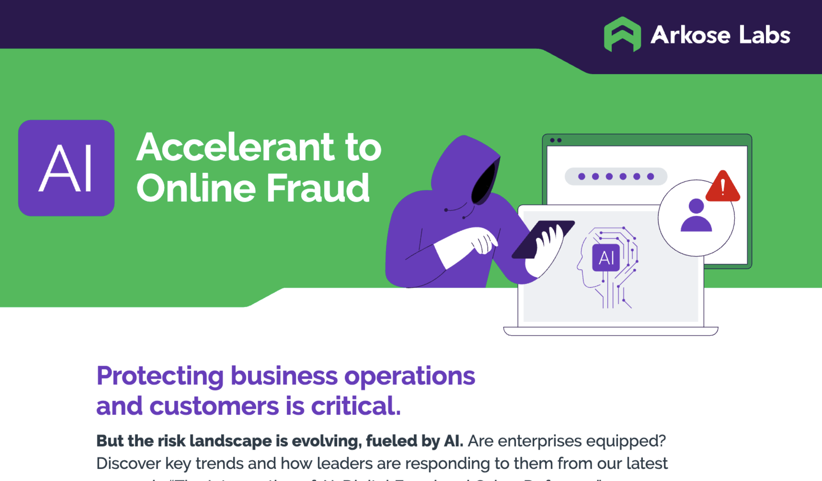 How AI Accelerates Online Fraud