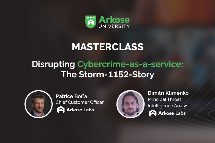 Disrupting Cybercrime-as-a-Service: The Storm-1152 Story